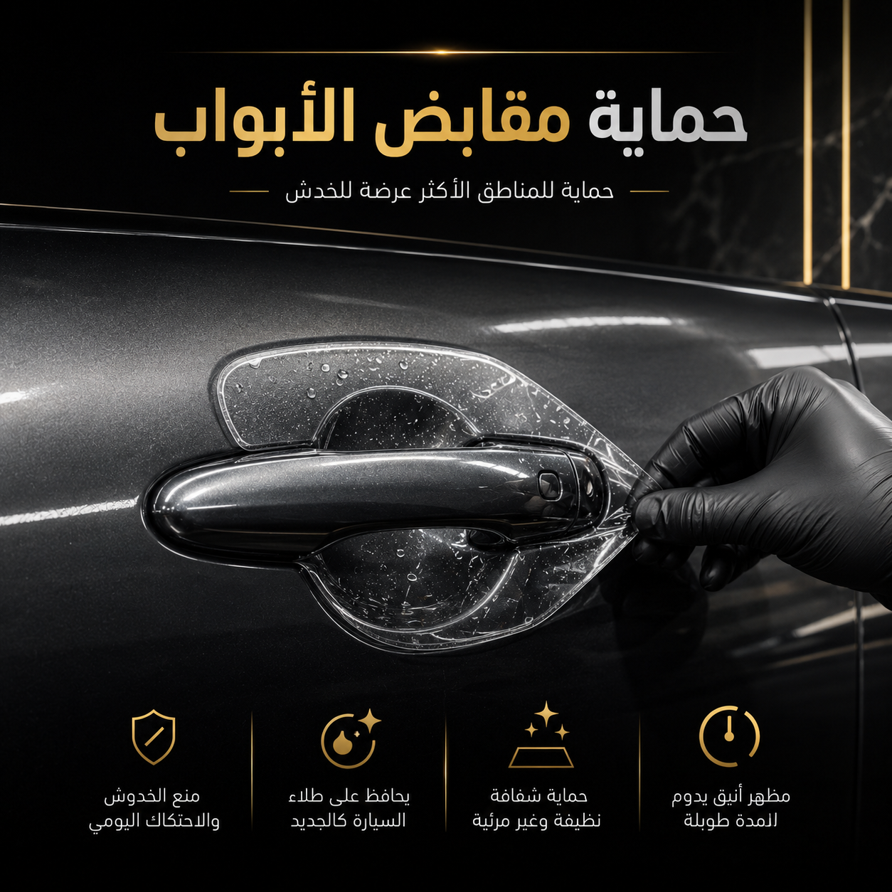 حماية مقابض الأبواب