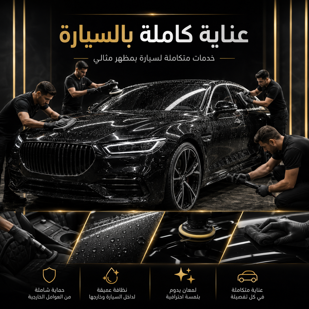 عناية كاملة بالسيارة